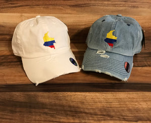 Colombia Dad Hat Vintage Black