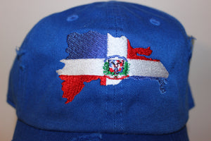 Dominican Republic Map Flag